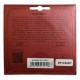 Package backcover of the string set Aquila model 83U Red Series for soprano ukulele