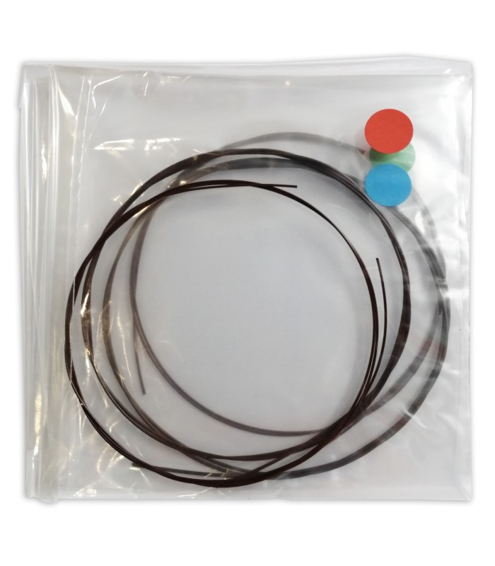 Cuerdas del juego Aquila modelo 83U Red Series para ukelele soprano