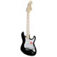 Photo of the electric guitar Fender Squier model Affinity Stratocaster MN Black