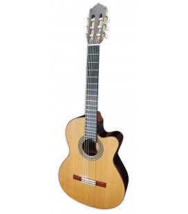 Guitarra Clássica Paco Castillo 224 CE Cedro Pau santo Equalizador e Cutaway