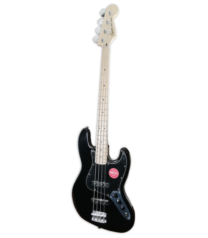 Photo of the bass guitar Fender Squier model Affinity Jazz Bass MN Black