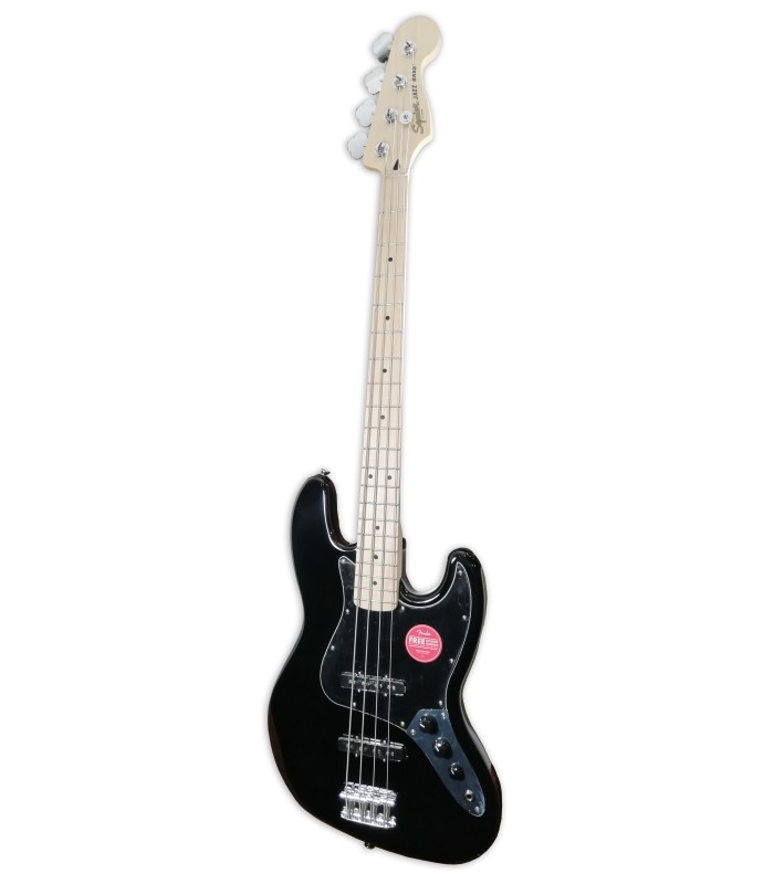 Foto de la guitarra bajo Fender Squier modelo Affinity Jazz Bass MN Black