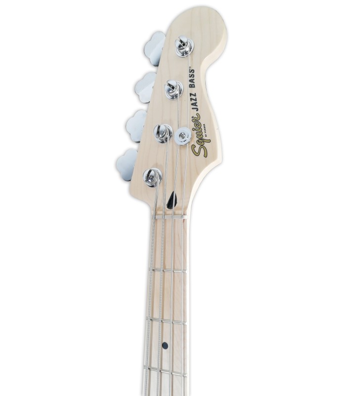 Cabeza de la guitarra bajo Fender Squier modelo Affinity Jazz Bass MN Black