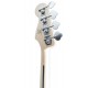 Clavijero de la guitarra bajo Fender Squier modelo Affinity Jazz Bass MN Black