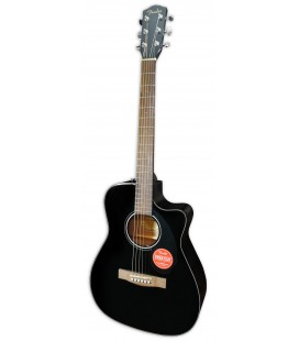 Foto da guitarra eletroacústica Fender modelo Concert CC 60SCE Preta