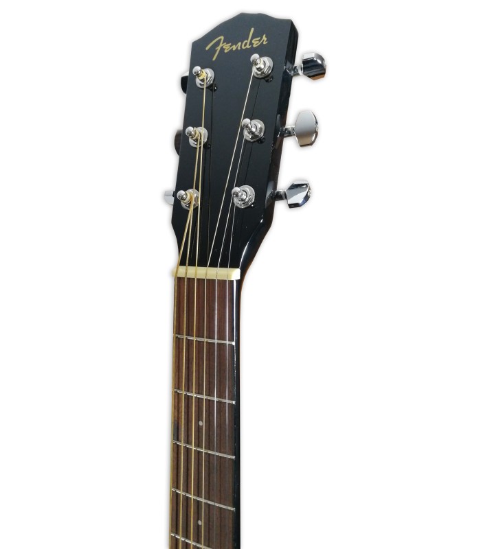 Cabeza de la guitarra electroacústica Fender modelo Concert CC 60SCE Negra