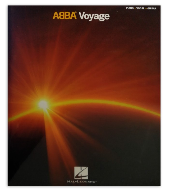 Foto da capa do livro ABBA Voyage