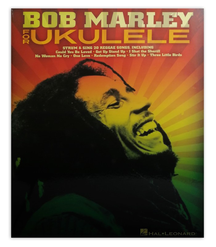 Foto da capa do livro Bob Marley for Ukulele