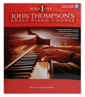 Foto da capa do livro Thompson Adult Piano Course 1