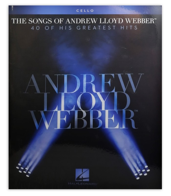 Foto da capa do livro The Songs of  Andrew Lloyd Webber for Cello