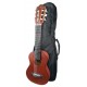 Foto del guitalele Yamaha modelo GL1 PB Persimmon Brown con funda