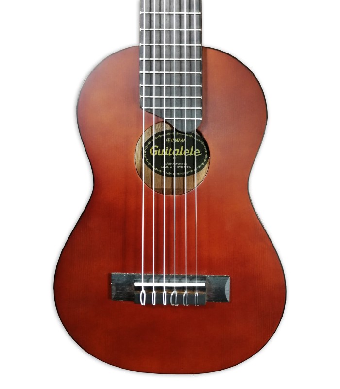Tapa del guitalele Yamaha modelo GL1 PB Persimmon Brown