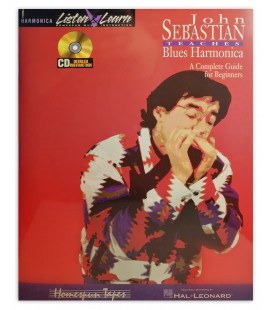 Photo of the Beginning Blues Harmonica John Sebastien's book cover