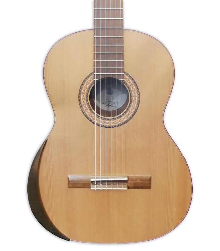 Tampo em cedro da guitarra clássica Manuel Rodríguez modelo Tradición T-65