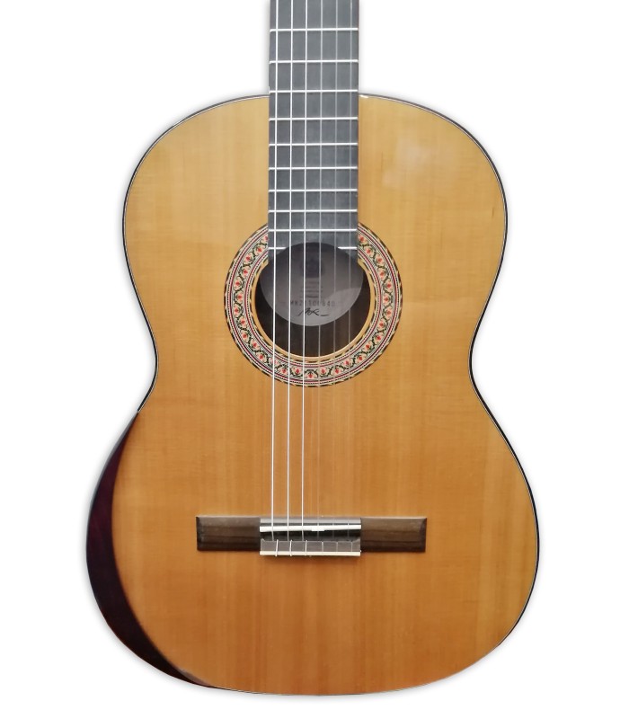 Tampo em cedro da guitarra clássica Manuel Rodríguez modelo Superior B-C