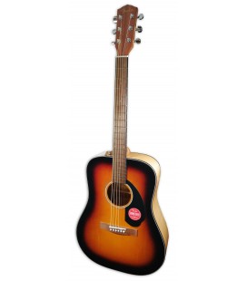 Photo of the acoustic guitar Fender model CD 60S FSR CD 60S Exotic Flame Maple Sunburst