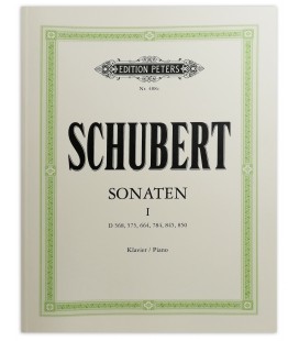 Foto da capa do livro Schubert Sonatas Vol 1 UT