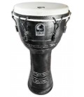 Foto do djembe Toca Percussion modelo SFDMX 12AS Antique Silver