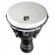 Detalle del parche del djembe Toca Percussion modelo SFDMX 12AS Antique Silver