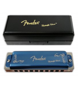 Photo of the harmonica Fender model Midnight Blues in C