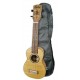 Foto do ukulele soprano Laka modelo VUS 95 Flamed Maple com saco