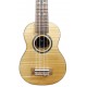 Tampo do ukulele soprano Laka modelo VUS 95 Flamed Maple