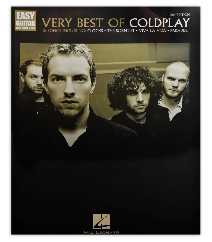 Foto da capa do livro Coldplay Very Best Easy Guitar 2 Edição HL