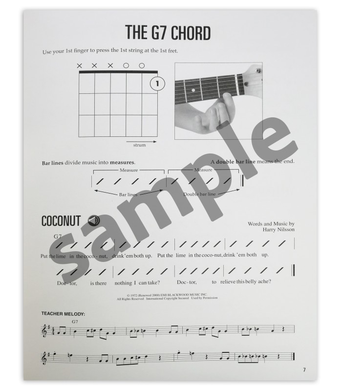 Outra amostra do livro Guitar for Kids HL