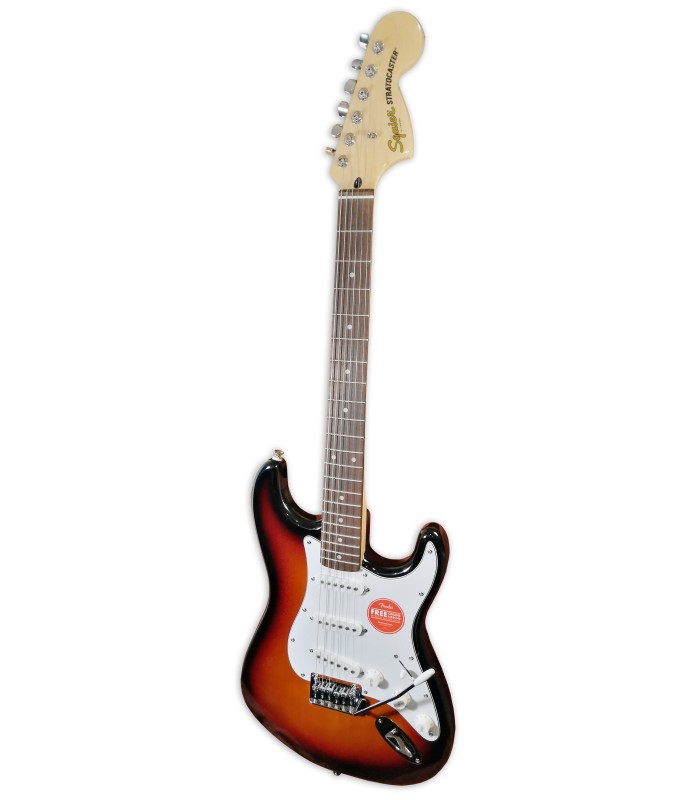 Foto da guitarra elétrica Fender modelo Squier Affinity Stratocaster IL 3TS