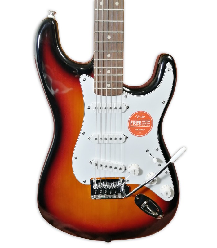 Corpo da guitarra elétrica Fender modelo Squier Affinity Stratocaster IL 3TS