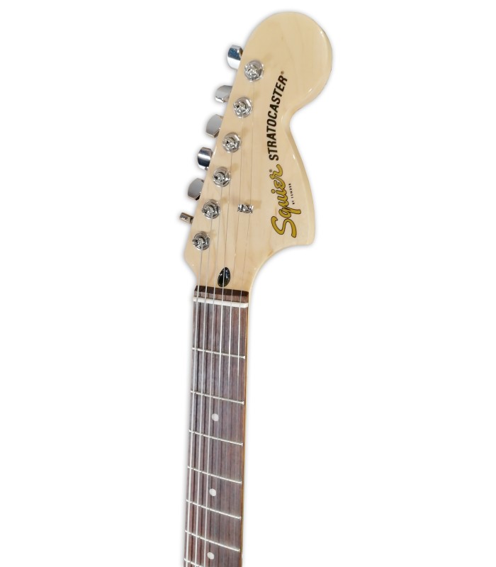 Cabeza de la guitarra eléctrica Fender modelo Squier Affinity Stratocaster IL 3TS