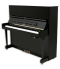 Foto do piano vertical Petrof modelo P125 F1 Higher Series com sistema Silent