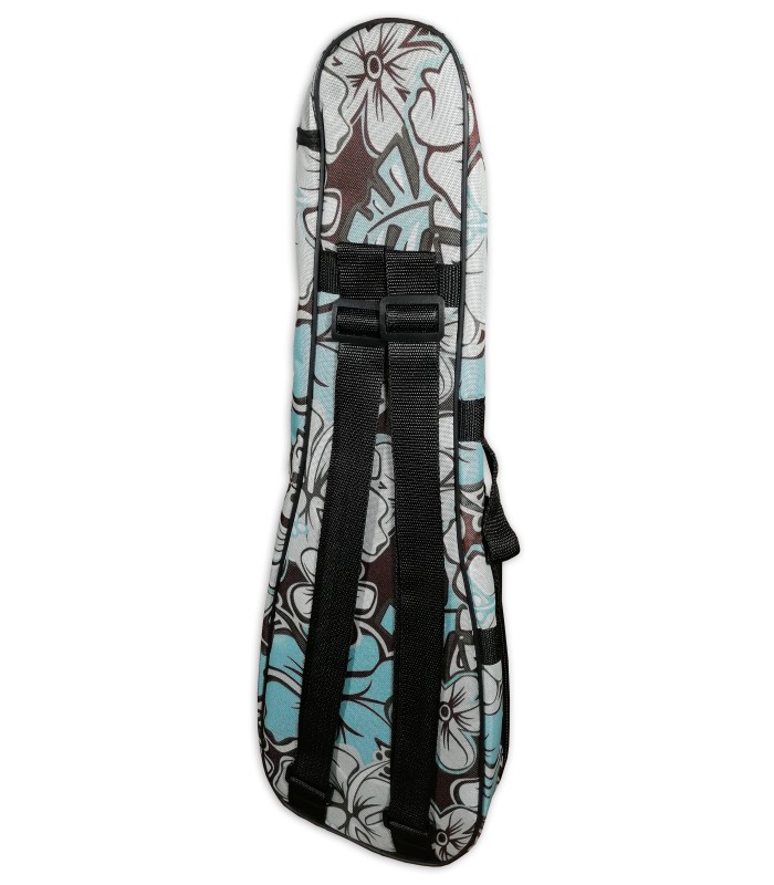 Espalda y correas de la funda Woodi modelo WUC-21CF para ukelele soprano