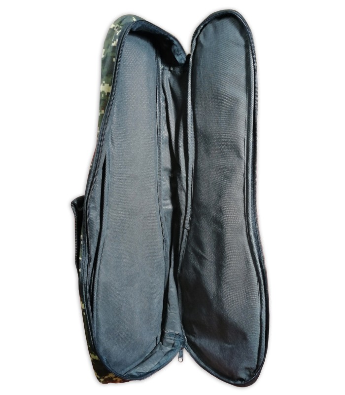 Interior of the bag Woodi model WUC-21CM for soprano ukulele