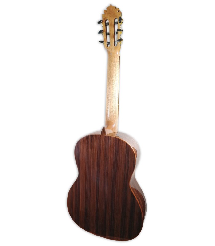 Rosewood back and sides of the classical guitar Manuel Rodríguez model Academia AC60 S