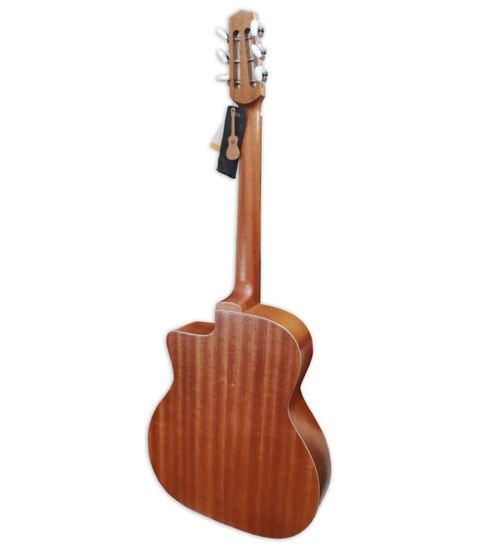 Fondo y aros en Sapeli de la guitarra Jazz Manouche APC modelo JM100