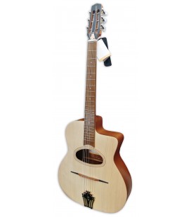 Foto da guitarra Jazz Manouche APC modelo JMD100 com boca em D
