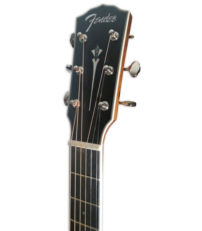 Cabeça da guitarra eletroacústica Fender modelo Paramount PD-220E