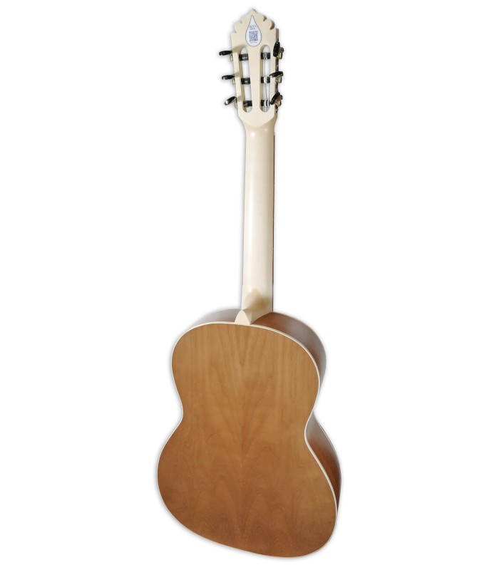 Fundo e ilhargas em nogueira da guitarra clássica Manuel Rodríguez modelo Ecologia E-65