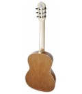 Fondo y aros en nogal de la guitarra clásica Manuel Rodríguez modelo Ecologia E-65