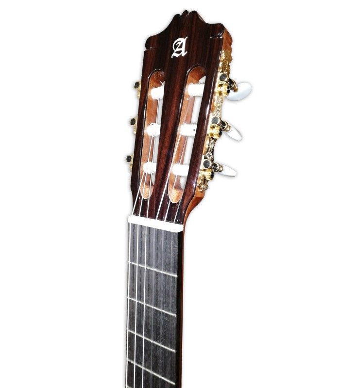 Cabeza de la guitarra clásica Alhambra modelo 7P