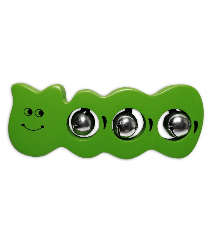 Catermillar shaped sleigh bells