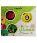 Conjunto de percusión Gewa modelo Naturaleza de 3 piezas
