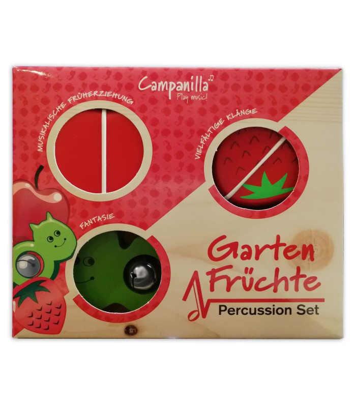 Package of the percussion set Gewa model Fruits Garden