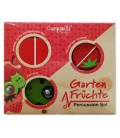Embalagem do conjunto de percussão Gewa modelo Frutas Jardim