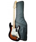 Guitarra elétrica Fender modelo Player Plus Strat MN 3TSB com saco