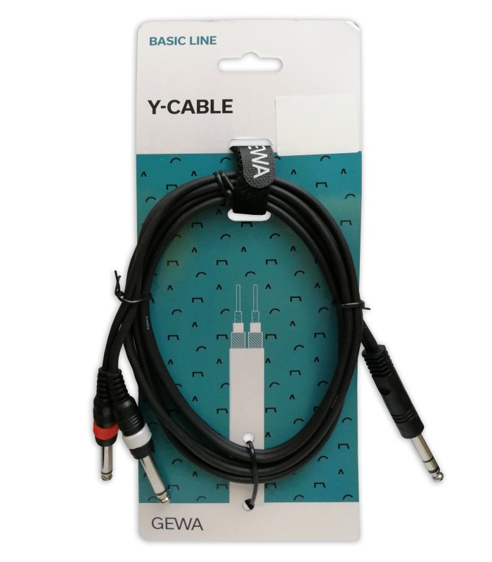 Cable Gewa model 190100 Basic Line Jack 2 Jack 1,5m