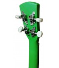 Carrilh達o do ukulele soprano Laka modelo VUS 15GR verde