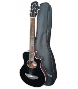Guitarra eletroacústica Yamaha modelo APXT2BL 3/4 CW com saco