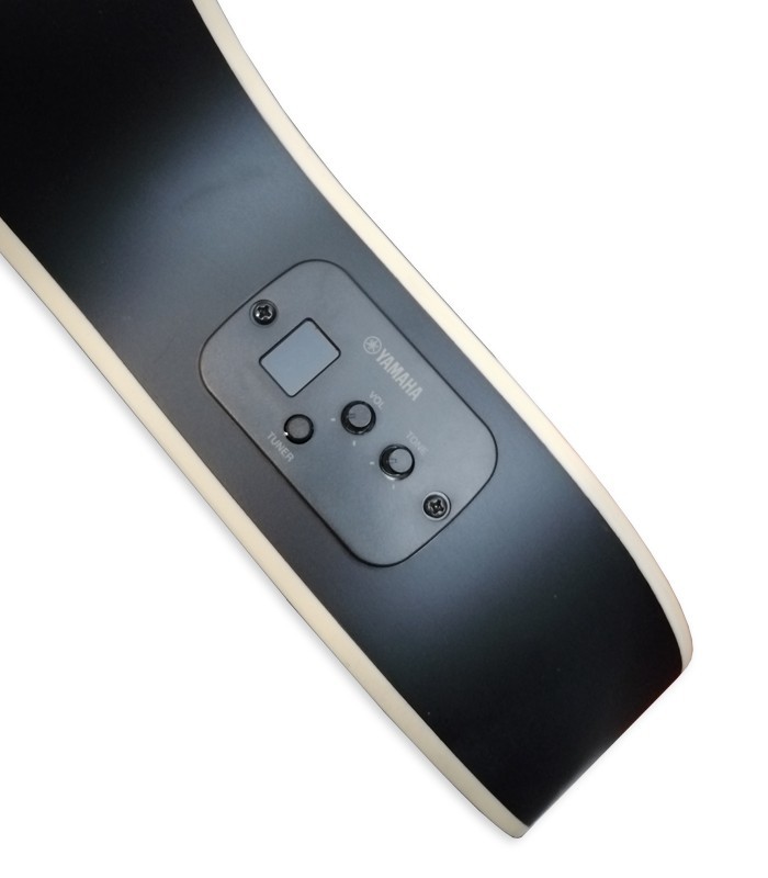 Preamp da guitarra eletroacústica Yamaha modelo APXT2BL 3/4 CW